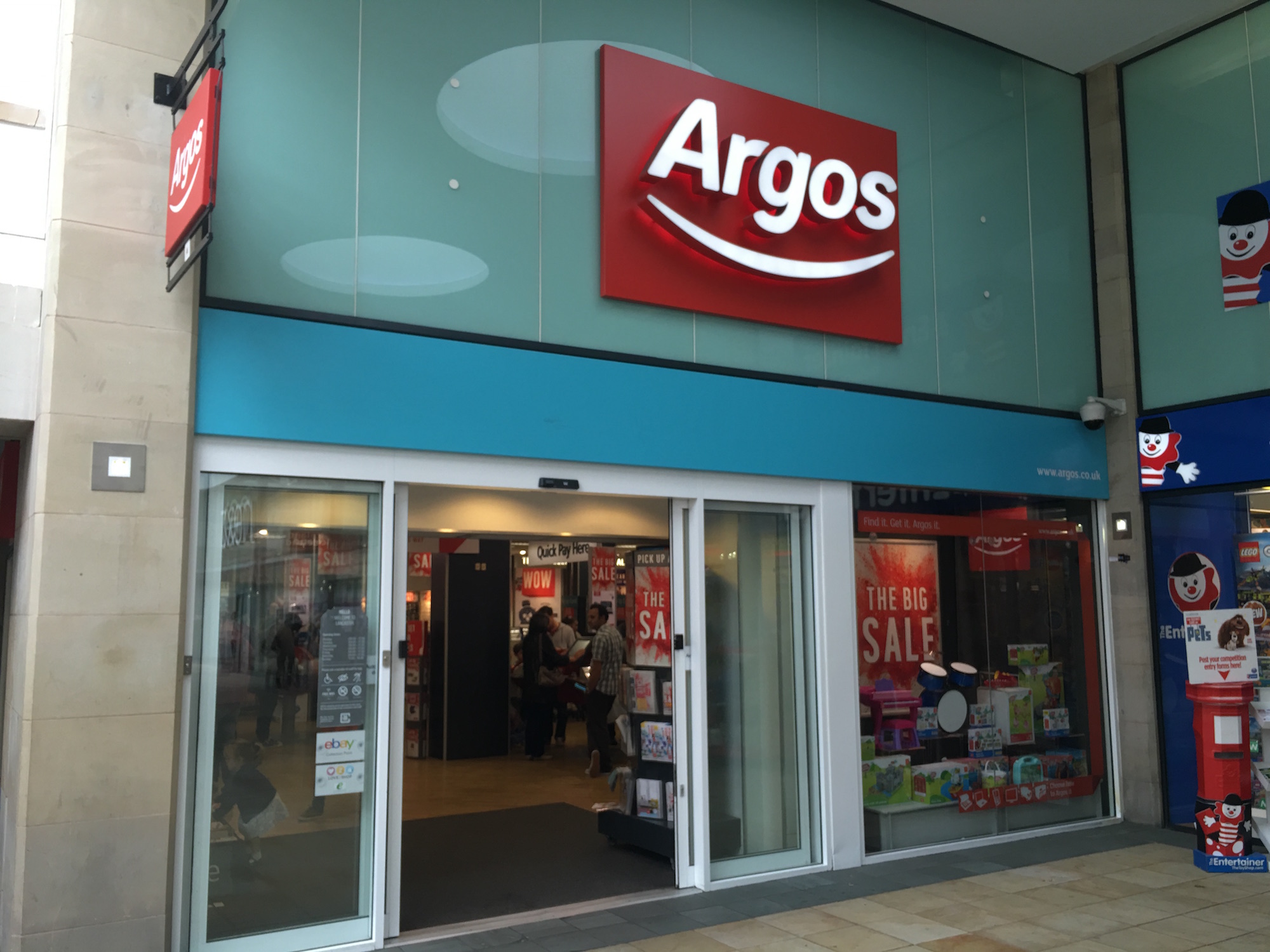 Storecheck bei Argos Geh´in den Laden, um im zu kaufen!